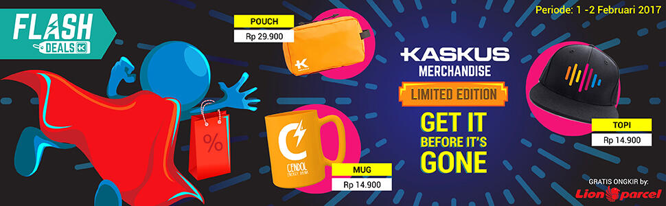 &#91;Flash Deals&#93; KASKUS Official Merchandise is Coming!