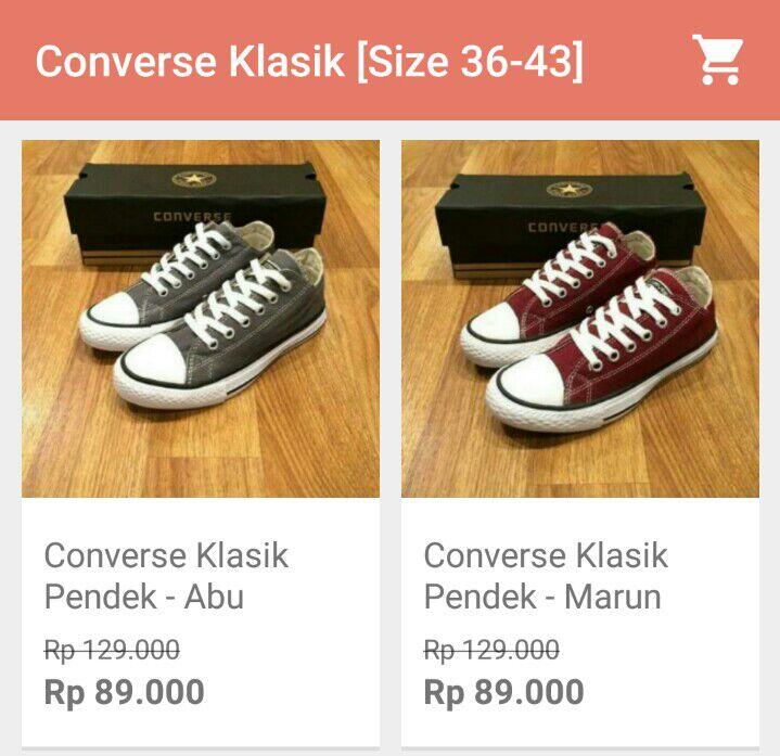 &#91;Lowongan Se-Indonesia&#93; Dibutuhkan Freelance Untuk Marketing Sepatu Sneakers Converse