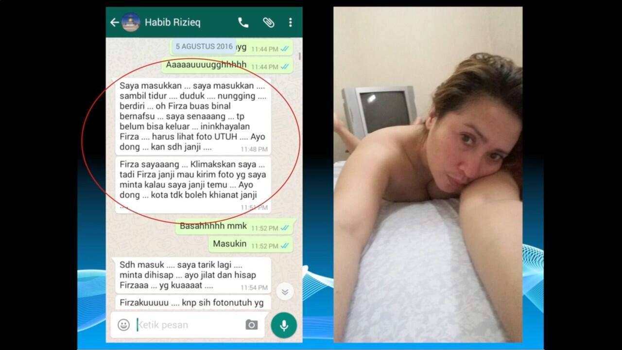 Polisi Akan Mintai Keterangan Habib Rizieq dan Firza Husein Terkait Pornografi