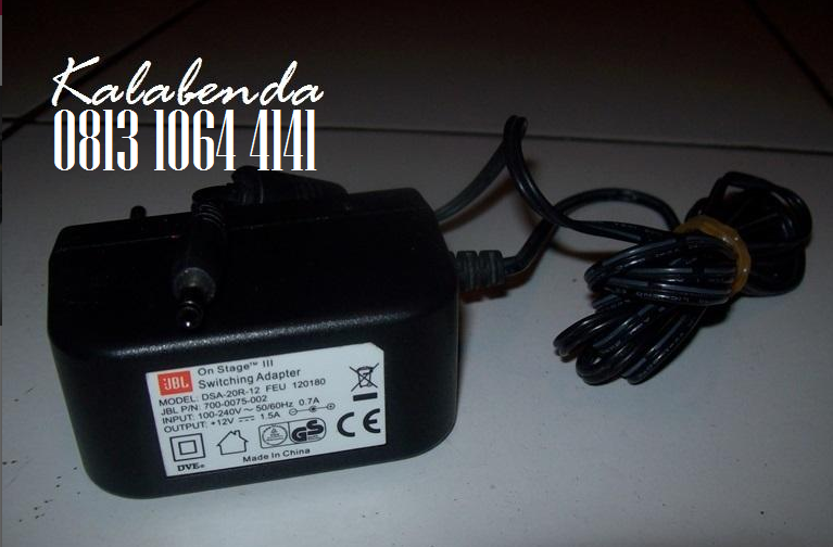 Adaptor Portable Speaker JBL Onstage iii iiip Original