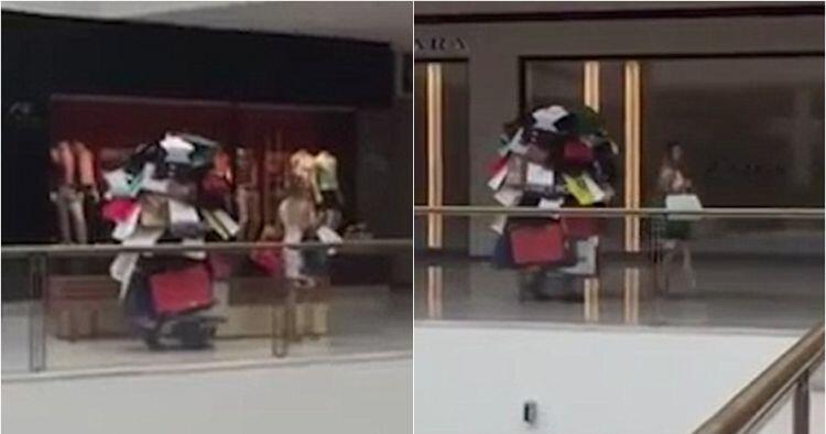 Demi cinta, pria ini rela jadi 'korban' belanja istrinya