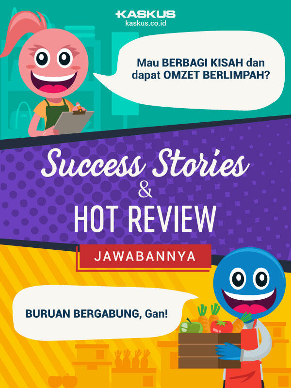 Gratis! Daftarin Lapak Agan Di mari Untuk Jadi Hot Review dan Success Stories 