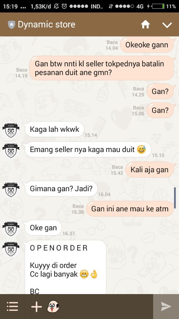 Hati Hati Sama Dynamic Store (Line OA)