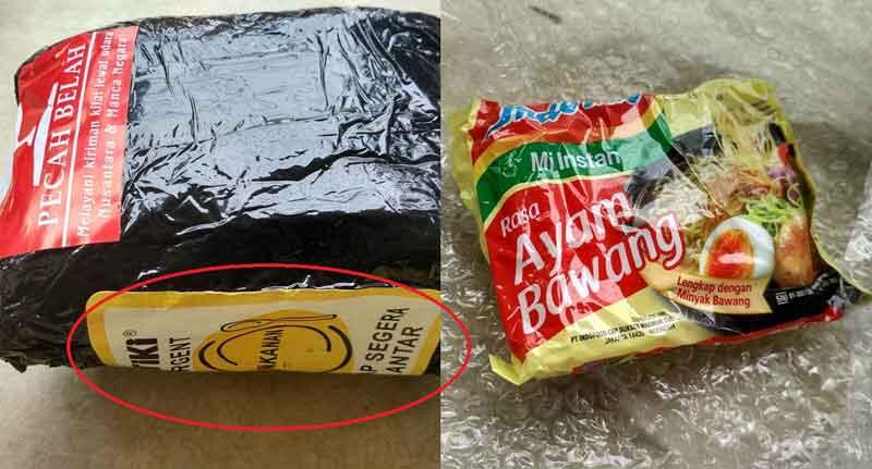 Pria ini beli Indomie di online, harganya Rp 1,870 ongkirnya Rp 7,000