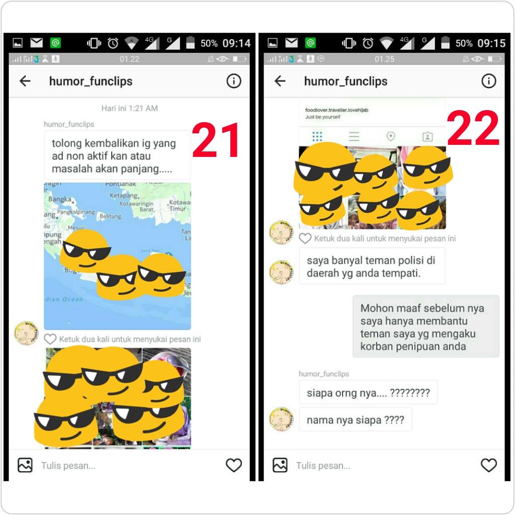 PENIPUAN berkedok JUAL Akun instagram, HATI HATI Sudah banyak Jatuh korban.