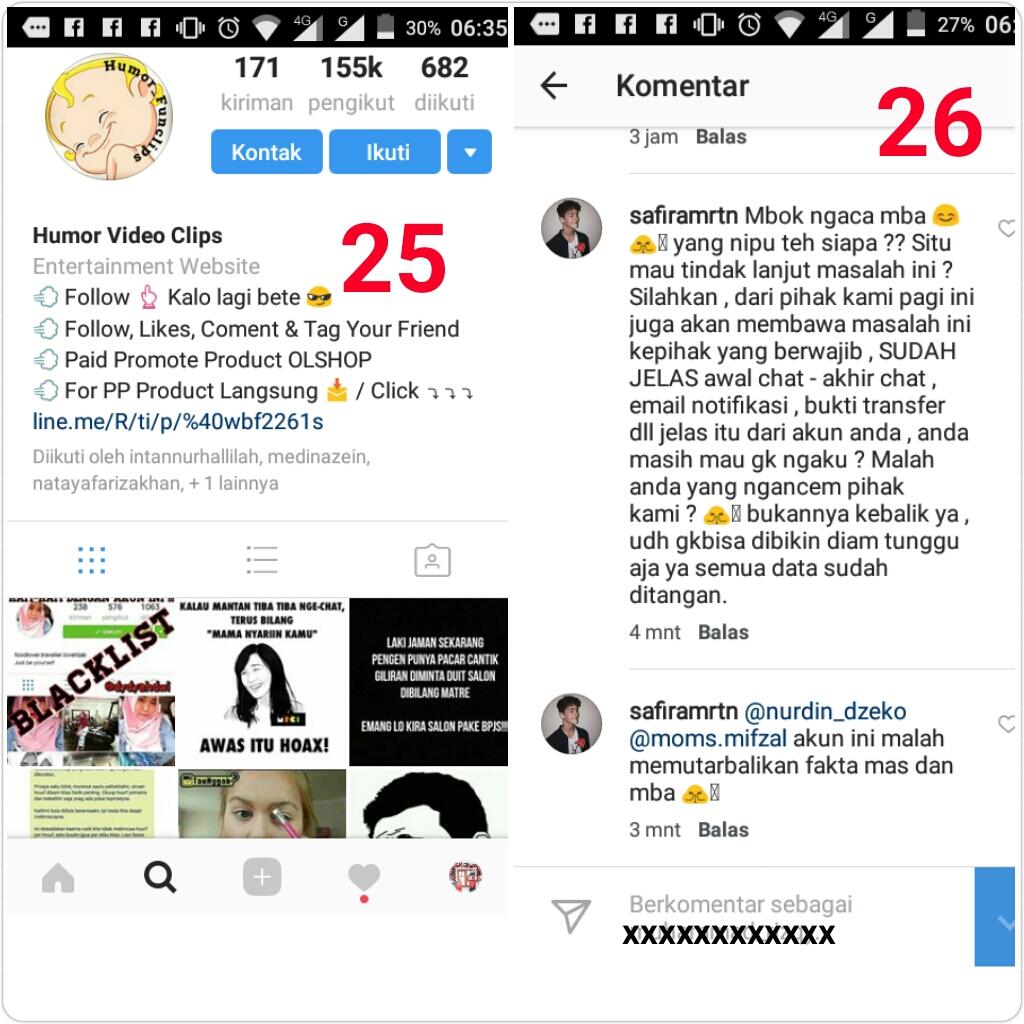 PENIPUAN berkedok JUAL Akun instagram, HATI HATI Sudah banyak Jatuh korban.