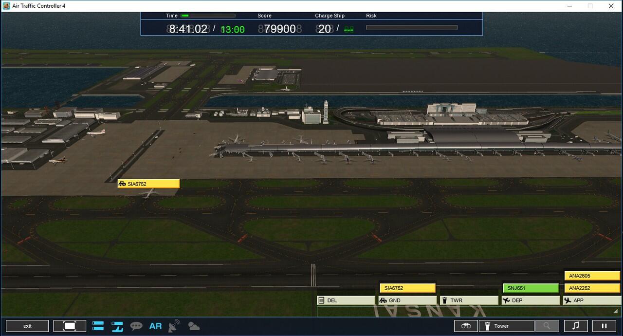 Airport Traffic Control Simulation - I Am an Air Traffic