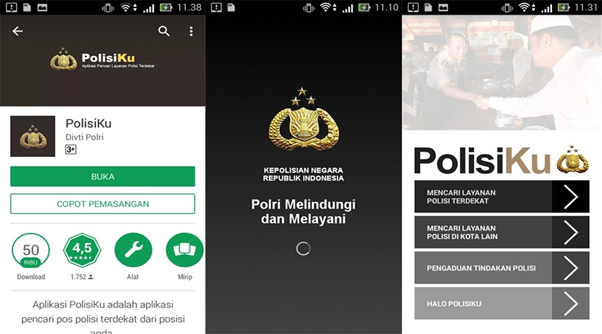 Profesional, Modern dan Terpercaya: Polri Luncurkan Aplikasi PolisiKu