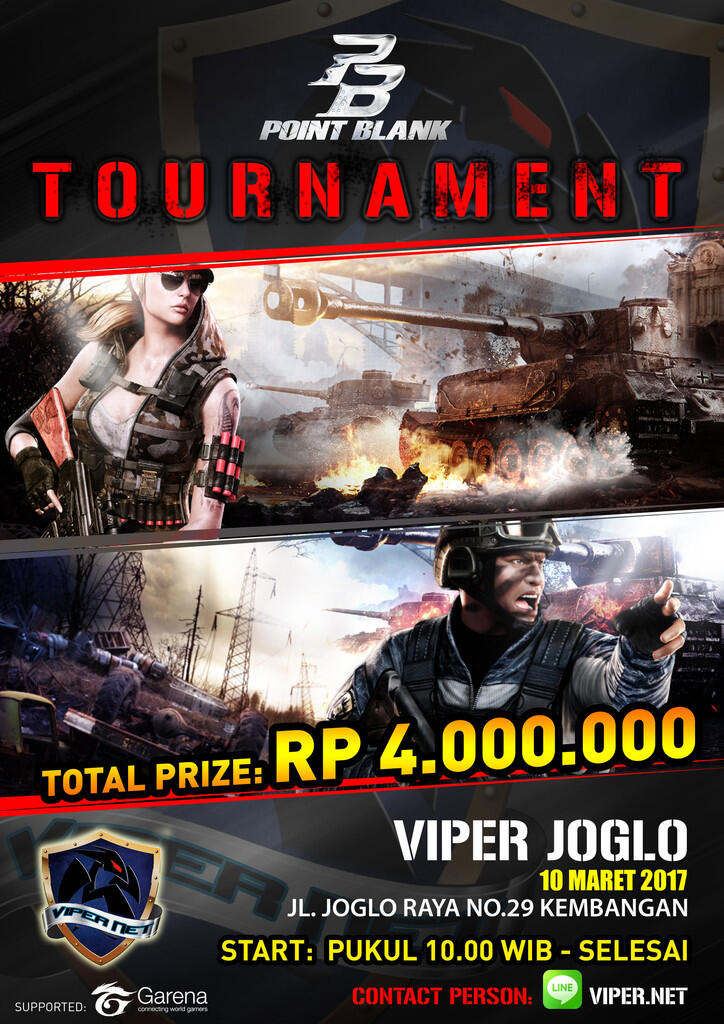 VIPER.NET TOURNAMENT POINT BLANK MARET &amp; APRIL 2017