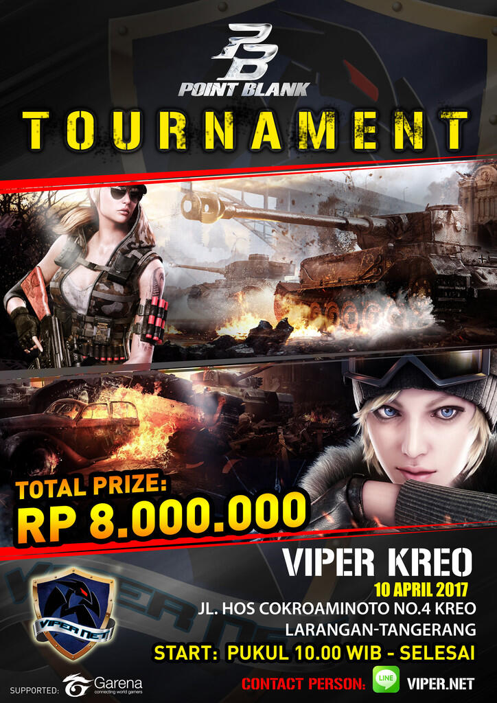 VIPER.NET TOURNAMENT POINT BLANK MARET &amp; APRIL 2017