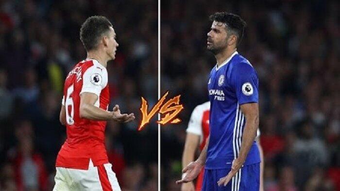 Stamford Bridge, Arena Duel Koscielny vs Diego Costa