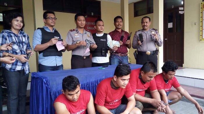 Rampok Medan Coba Tembak Petugas saat Hendak Ditangkap