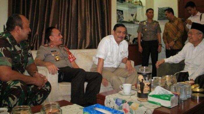 Begini Cerita Luhut Saat Bertemu Dengan Ma'ruf Amin
