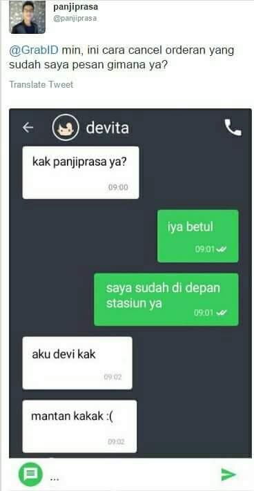 Duh! Penumpang Grab Batalkan Pesanan, Kenapa?