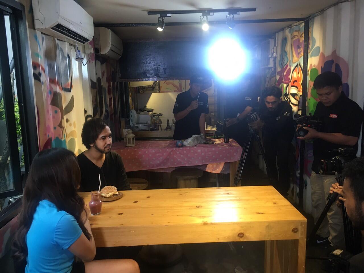 Ketemu franda lg syuting