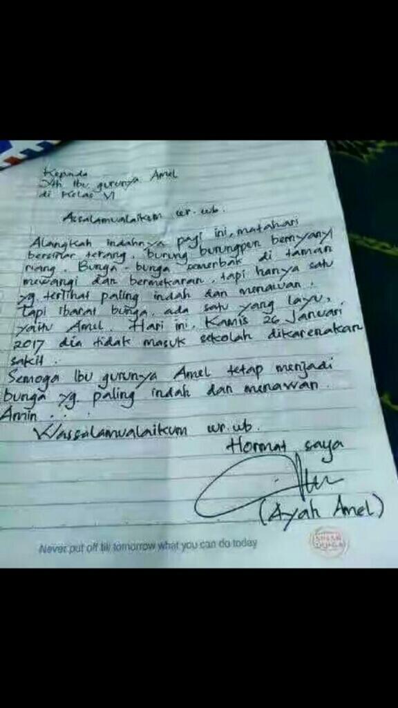 Balada Sebuah Surat