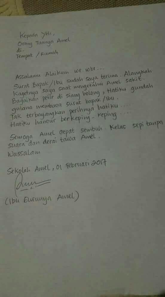 Balada Sebuah Surat