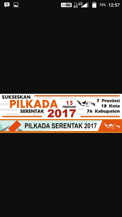 Mari Sukseskan Pilkada Serentak 2017 (Jangan Golput Ya Gan)