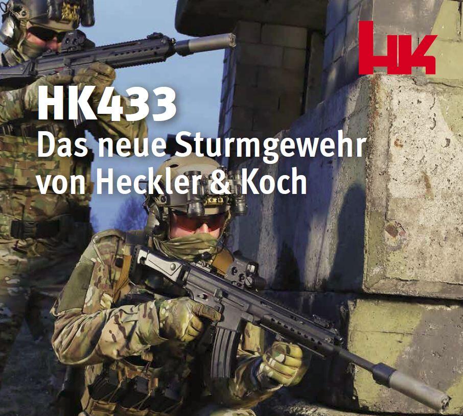Senjata Baru Pengganti G36 Bundeswher , HK433