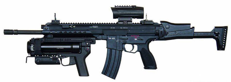 Senjata Baru Pengganti G36 Bundeswher , HK433