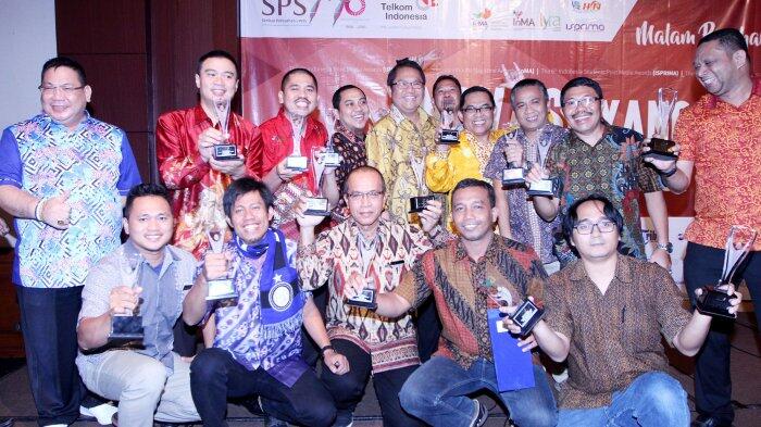 Delapan Belas Surat Kabar Tribun Raih 24 Piala di Ajang Indonesia Print Media Awards