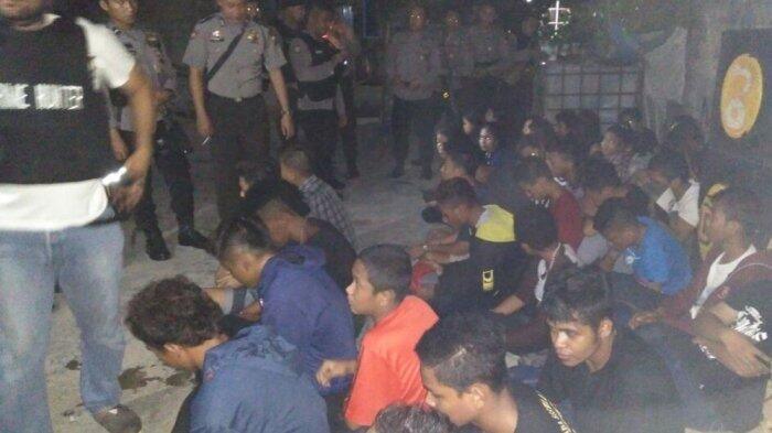 Perilakunya Dinilai Meresahkan, 45 Pemuda Kampung Agas Diamankan