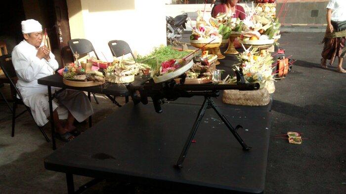 Ketika Ratusan Senjata Api, Water Canon, Baracuda hingga Motor Diupacarai