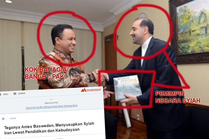 Gan, Kenapa Ya Anies Baswedan di Mana-mana Harus Klarifikasi Kalo Doi Bukan Syiah?