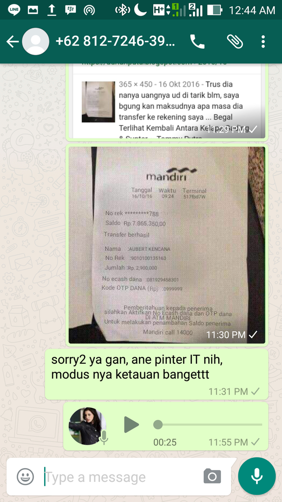 TOLONG ANE GAN, BUYER/PENIPU KIRIM BUKTI TRANSFER PALSU