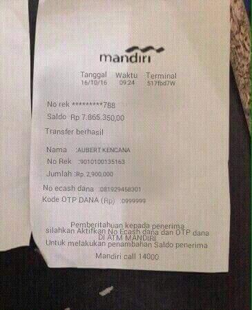 TOLONG ANE GAN, BUYER/PENIPU KIRIM BUKTI TRANSFER PALSU