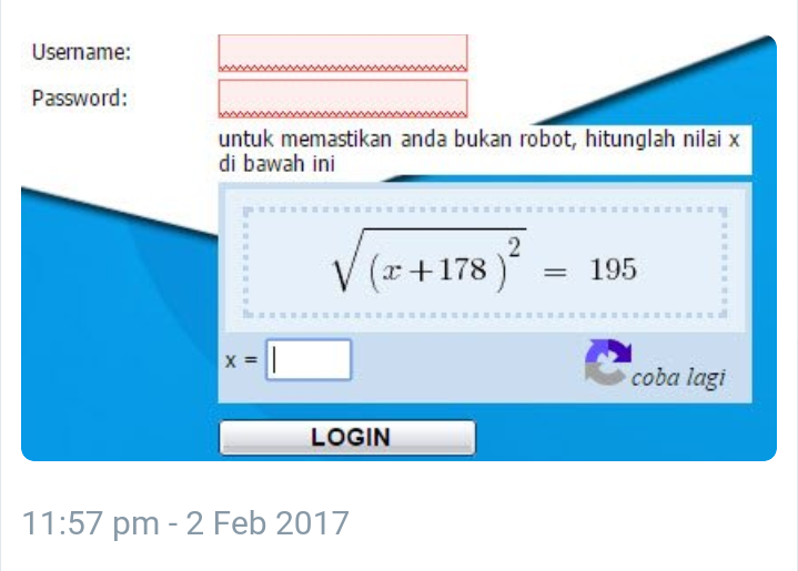 Sulitnya Captcha di Laman Ristek Dikti Ini Bikin Netizen Pengin Nangis