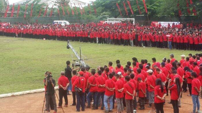 Apel Siaga PDIP Pekikkan 'Setia Megawati, Setia NKRI’