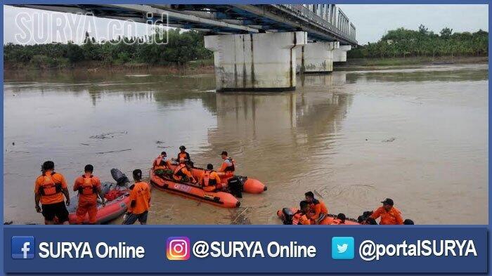 Tenggelam di Sungai Bengawan Solo, Ade Nyangkut di Jaring Tim SAR