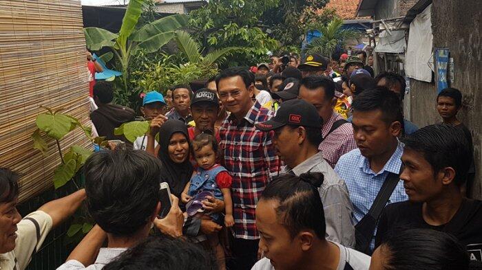 Dengar Keluhan Warga Kalideres soal Banjir, Ahok: Tunggu Saya Masuk Nanti Diberesin