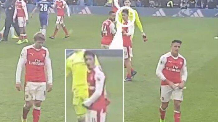 Astaga, Mesut Oezil Marah ke Alexis Sanchez dan Nacho Monreal Usai Dibantai Chelsea