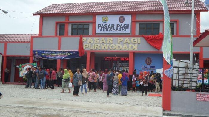Bupati Grobogan Ajak Pedagang Tempati Pasar Pagi Baru
