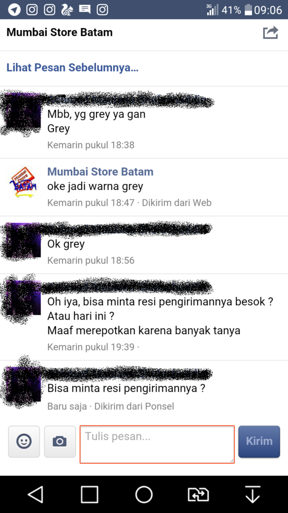 MUMBAI STORE BATAM FIX PENIPU FACEBOOK