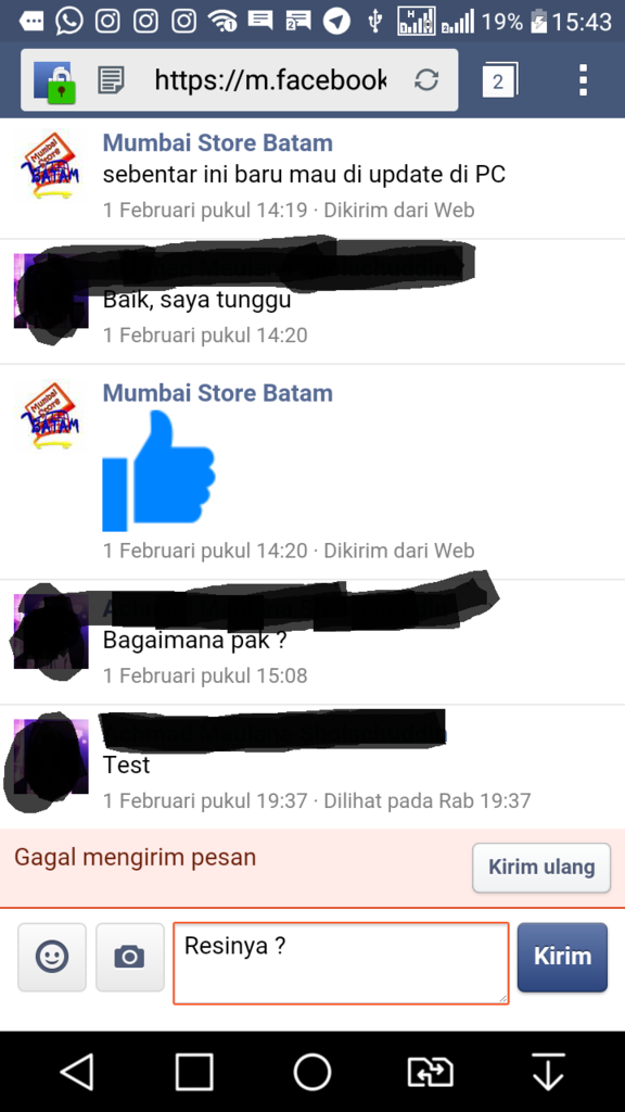 MUMBAI STORE BATAM FIX PENIPU FACEBOOK
