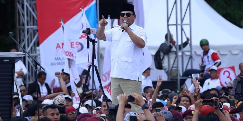 Prabowo: Jangan Beli Kucing Dalam Karung