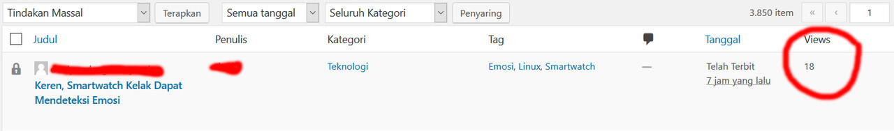bagaimna cara merubah jumlah view via database phpmyadmin