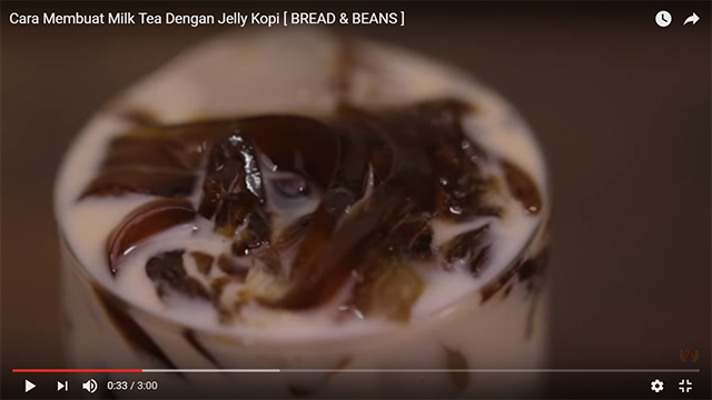 Cara Membuat Milk Tea Dengan Jelly Kopi by BREAD &amp; BEANS