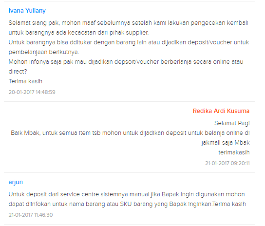 Janji Manis Klaim Garansi Jakmall