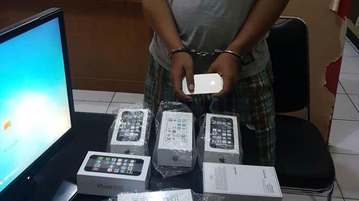 Mantan Pegawai Ekspedisi Kereta Barang Curi 22 iPhone
