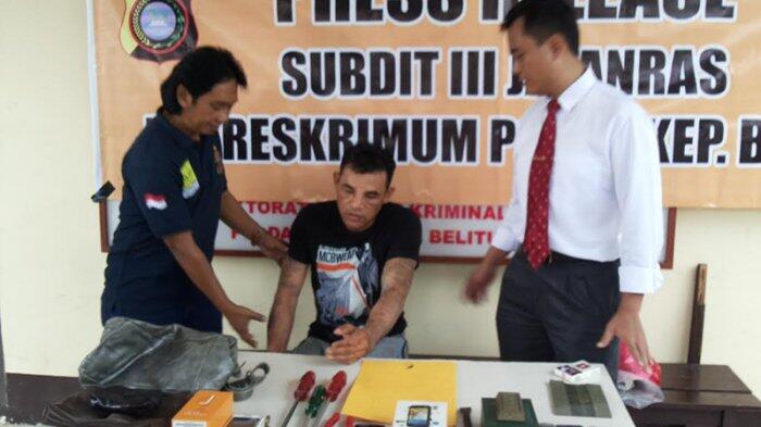 Penjahat Kambuhan Sapa Polisi yang Akan Menangkapnya, Begini Jadinya