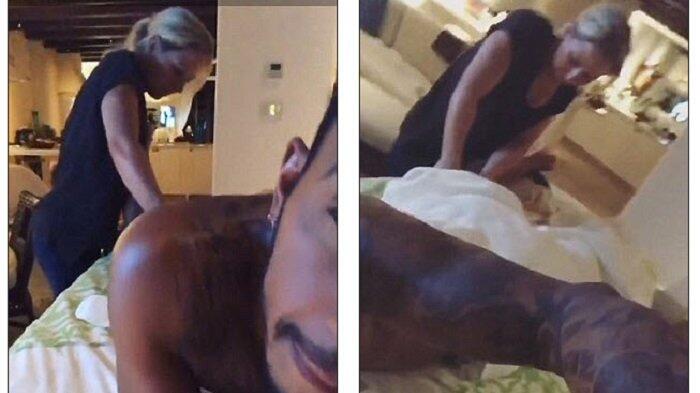 Lewis Hamilton Pamer Sedang Dipijat di Media Sosial