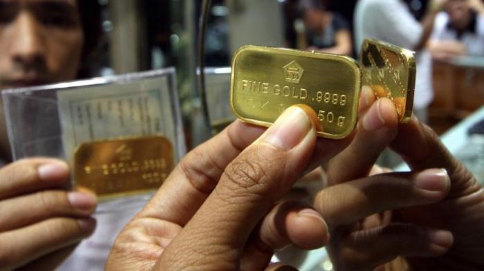 Hari Ini Emas Batangan Antam Turun Harga Rp 1.000 Per Gram