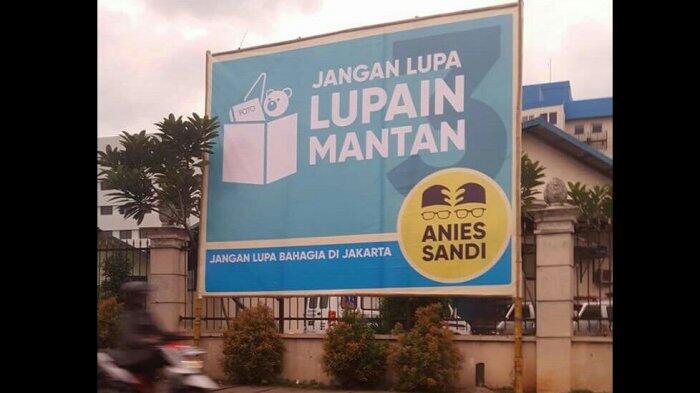 Netizen Gagal Paham, 'Mantan' Dalam Baliho Anies-Sandi Ini Maksudnya Siapa ya?