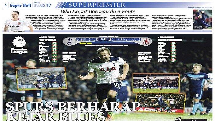 Tottenham Hotspur Semakin Dekat Mengejar Chelsea