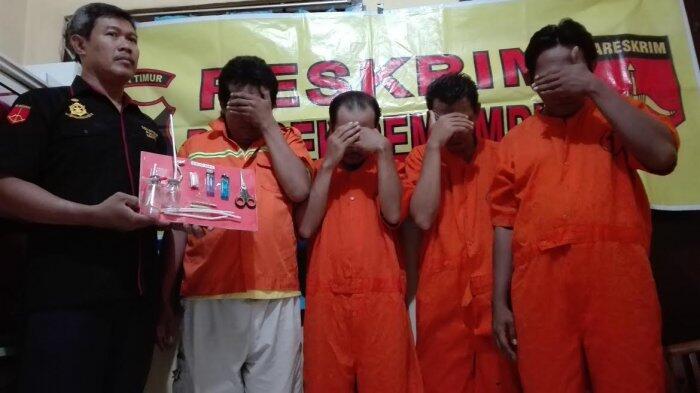 Perangkat Desa di Gresik Tertangkap Saat Pesta Sabu-sabu