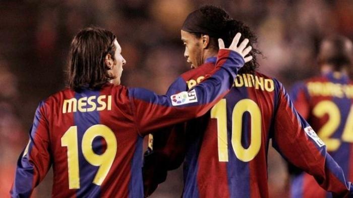 Hubungan Messi dan Ronaldinho Terjalin Sejak Lama
